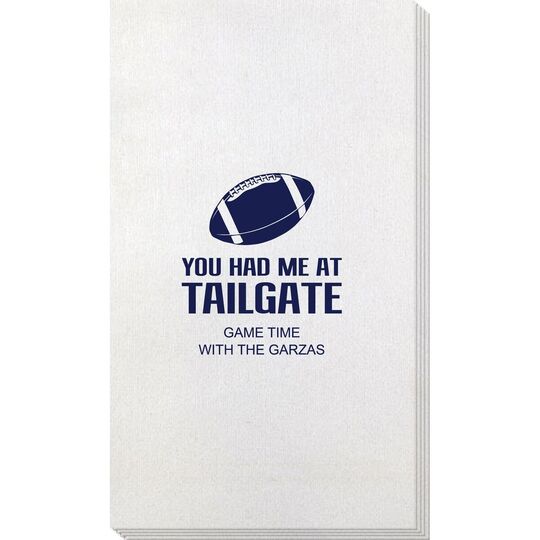 You Had Me At Tailgate Bamboo Luxe Guest Towels